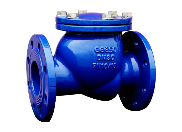 DIN swing cast iron Check Valve for water